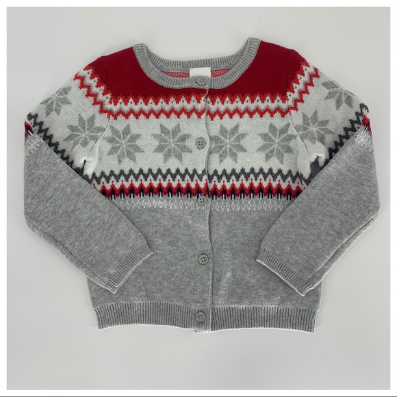 Gymboree Other - NWT Gymboree Snowflake Cardigan Sweater Size 2T